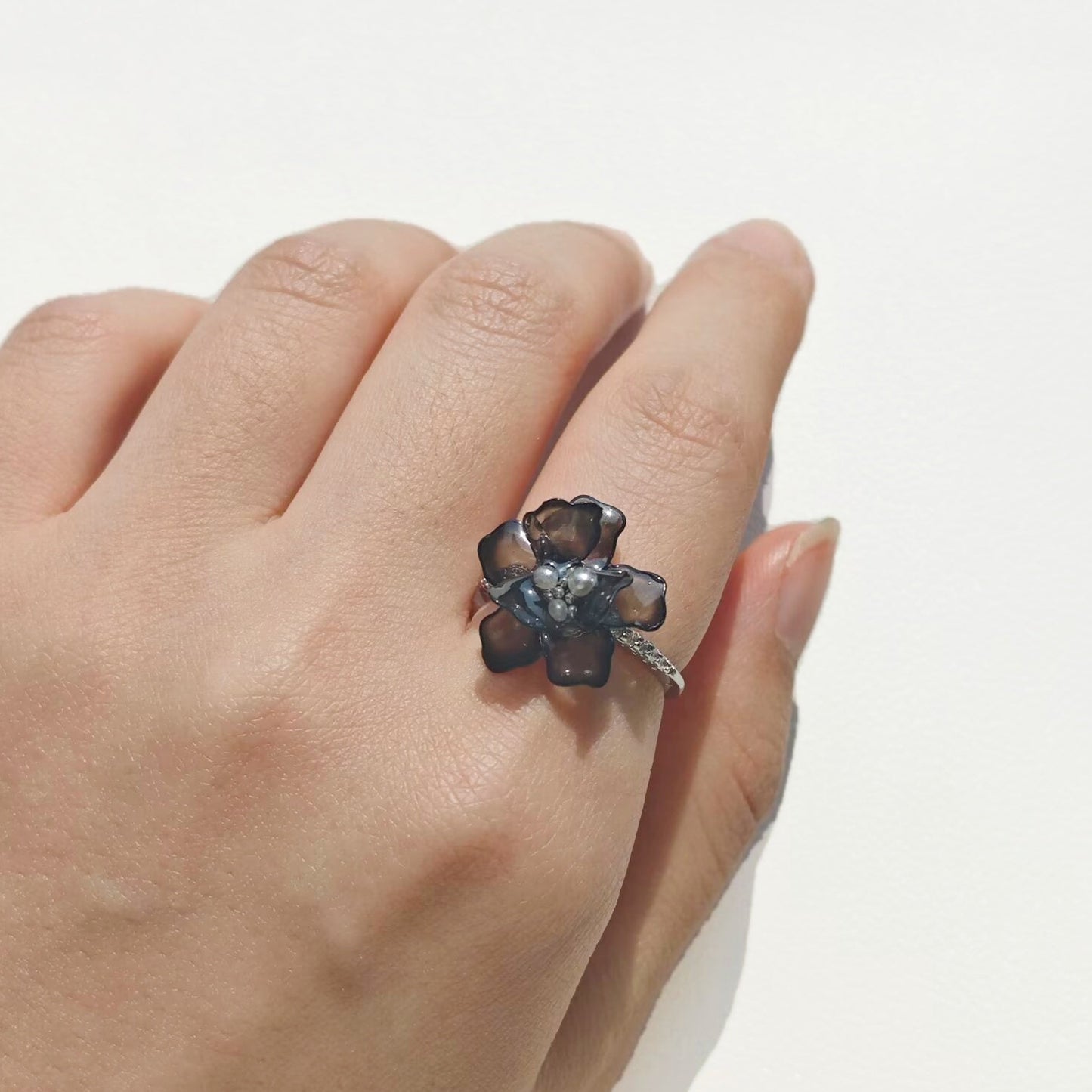 Butterfly Ranunculus Ring