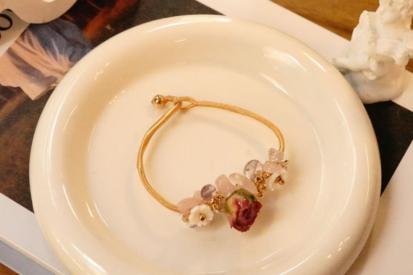 Blossom Rosebud Cooper Bangle