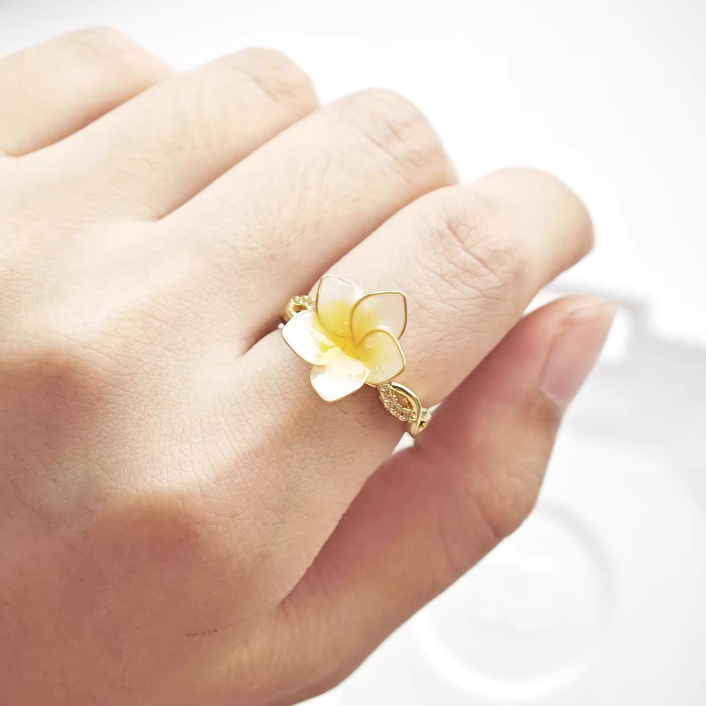 Frangipani Ring