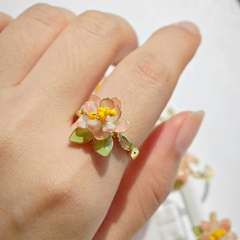 Crabapple Blossom Ring