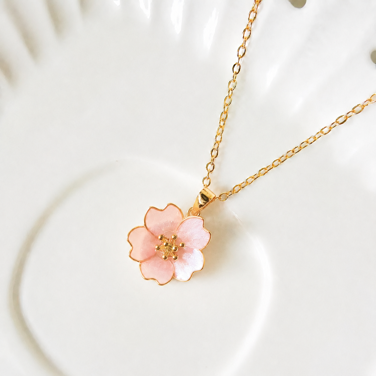 Cherry Blossom Necklace