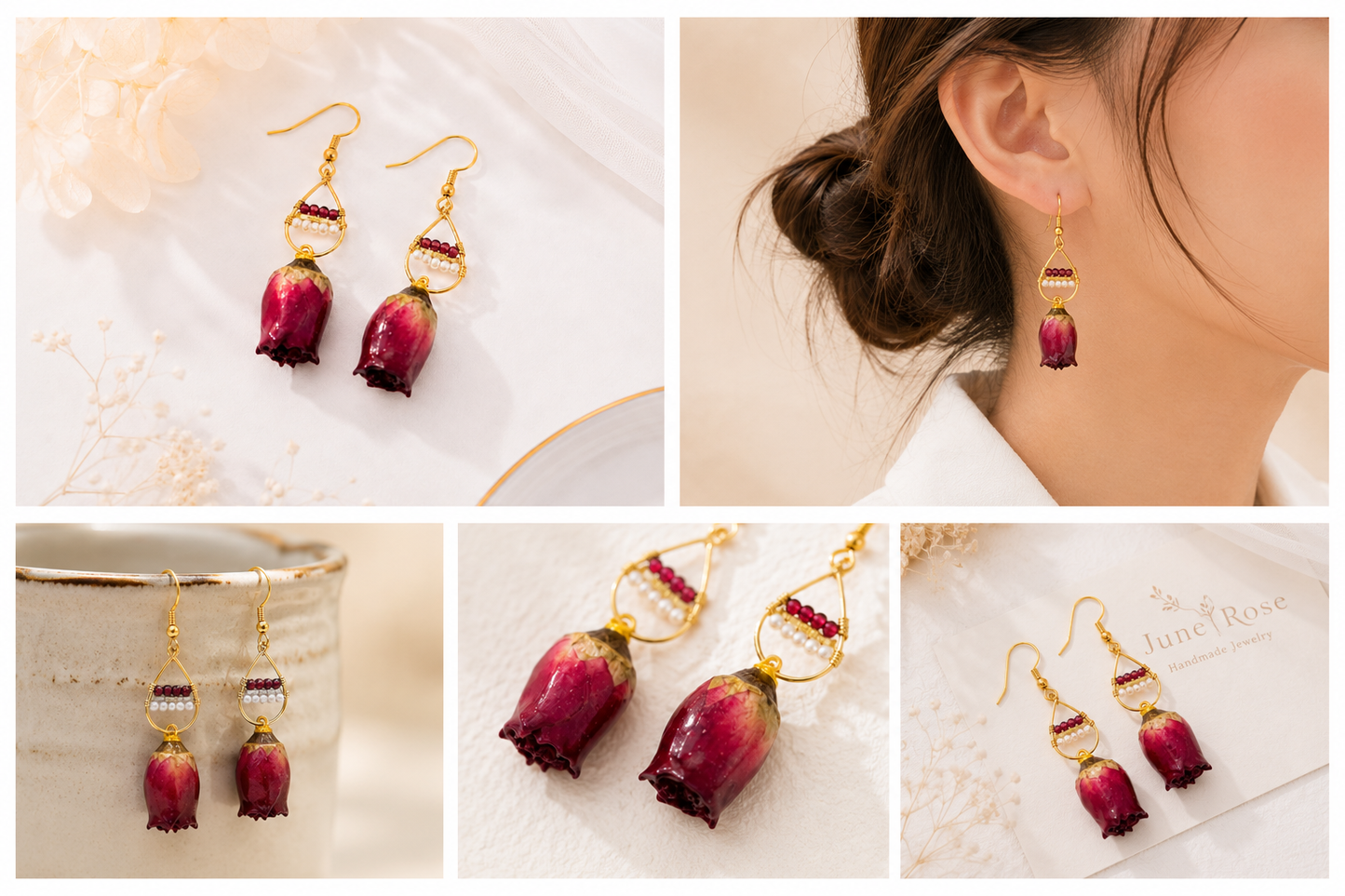 Elizabeth Rose Earrings