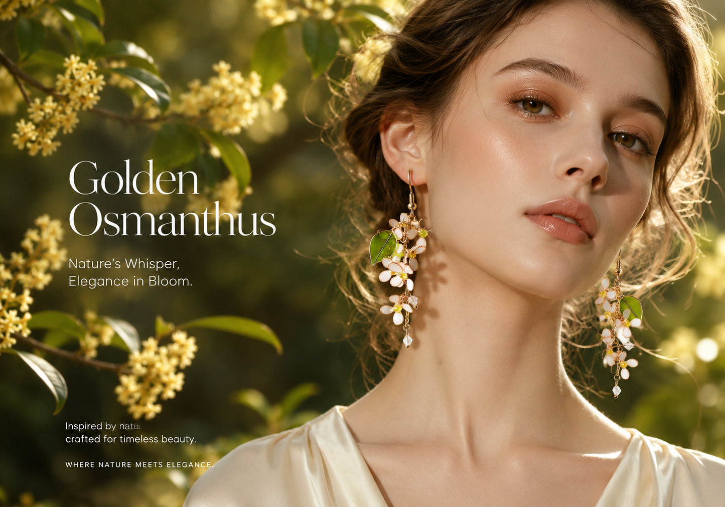 Osmanthus Earrings
