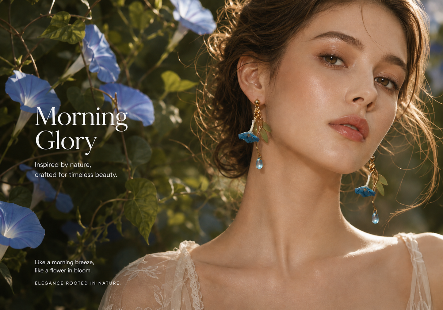 Morning Glory Earrings