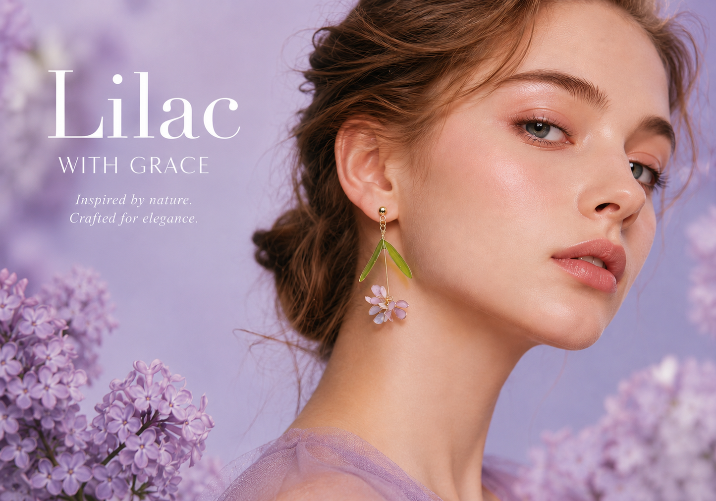 Lilac Earrings