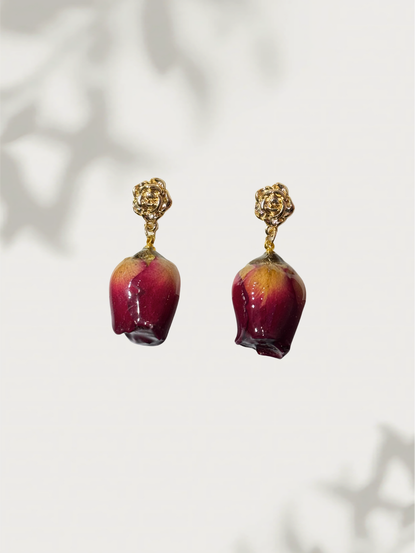 Rose Bloom Rose Stud Earrings