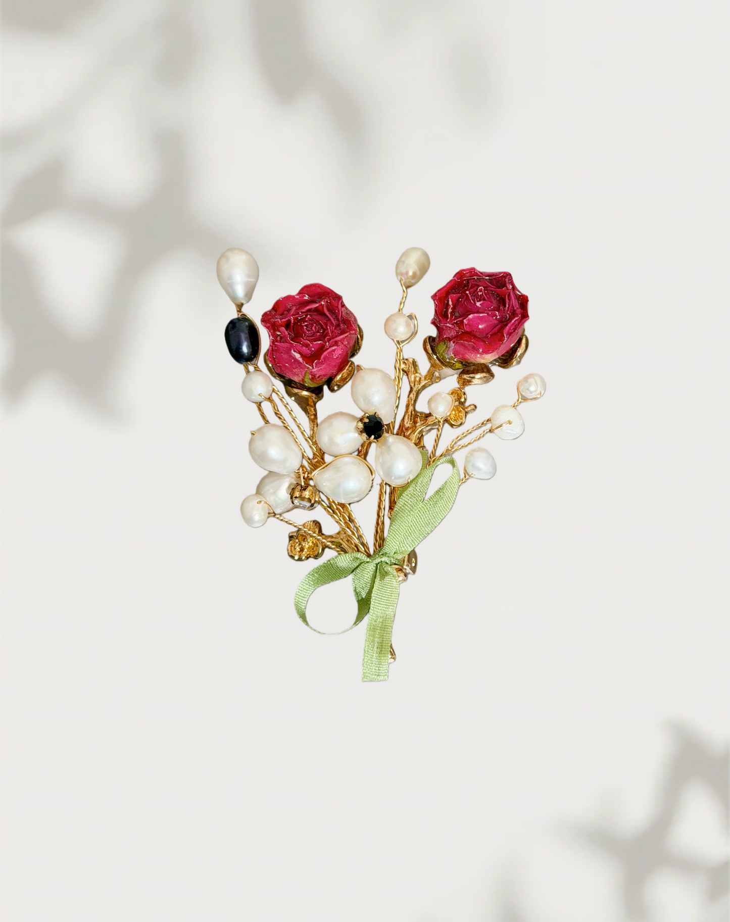 Clara Rose Bouquet Brooch