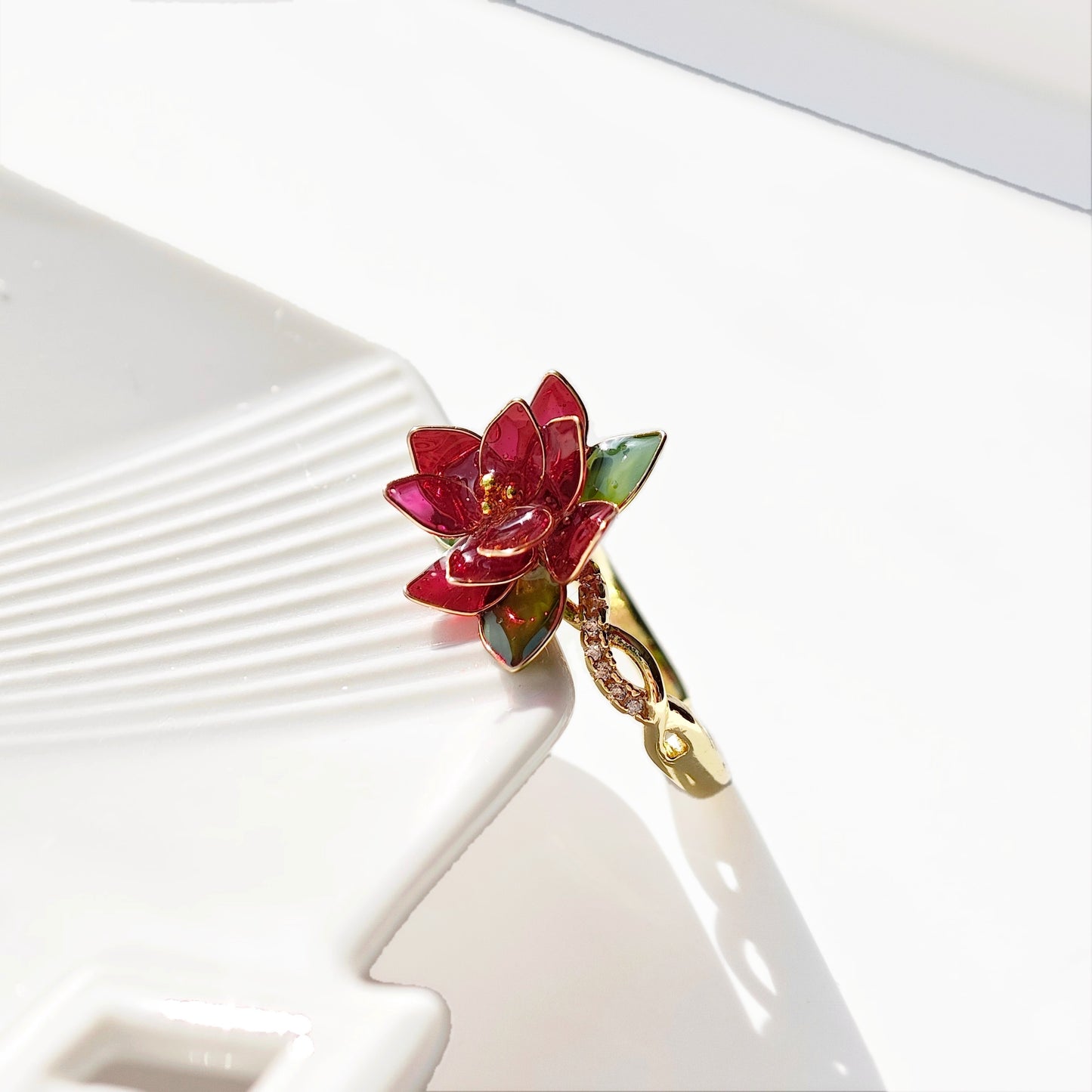 Poinsettia Ring (Holiday Edition)