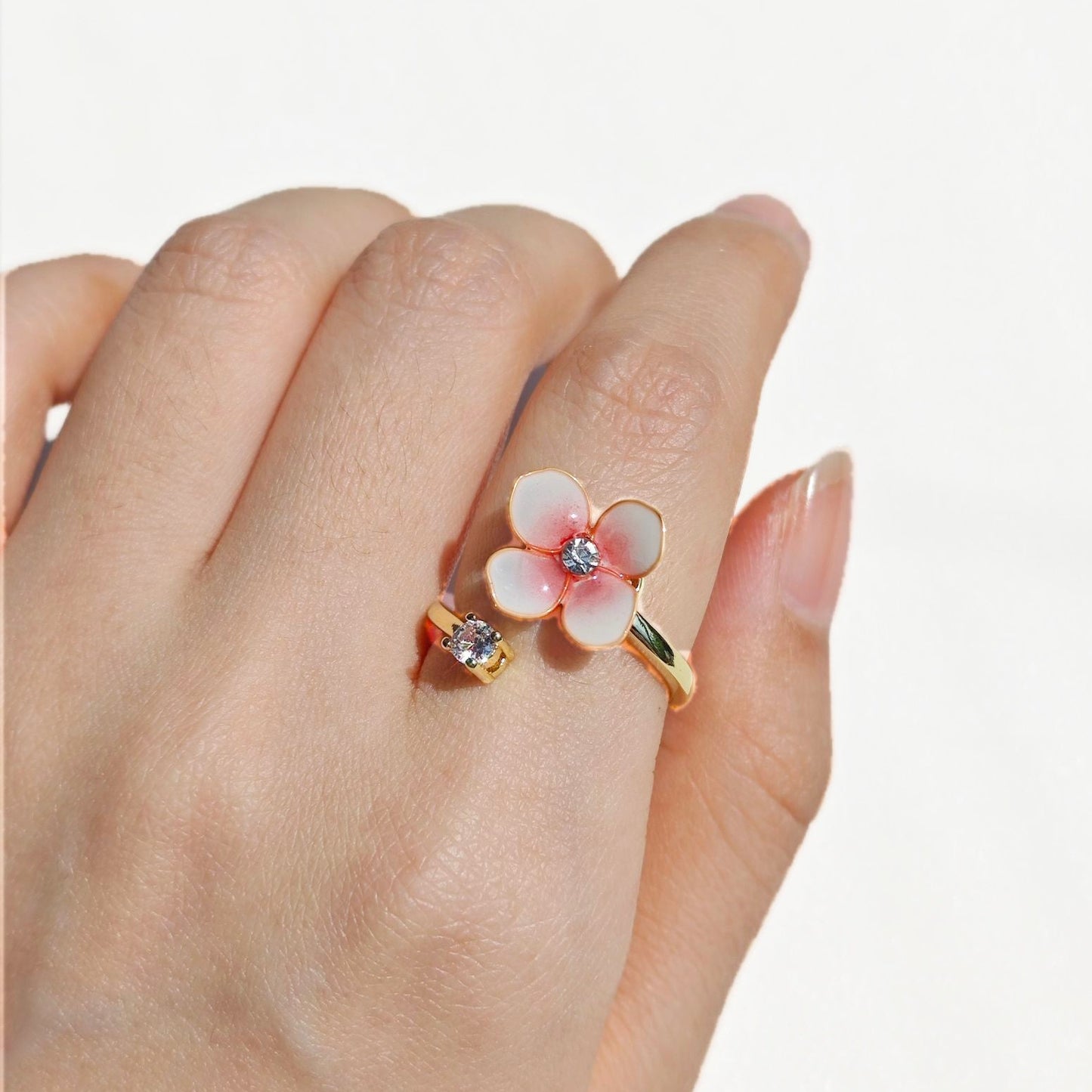 Hydrangea Petal Ring