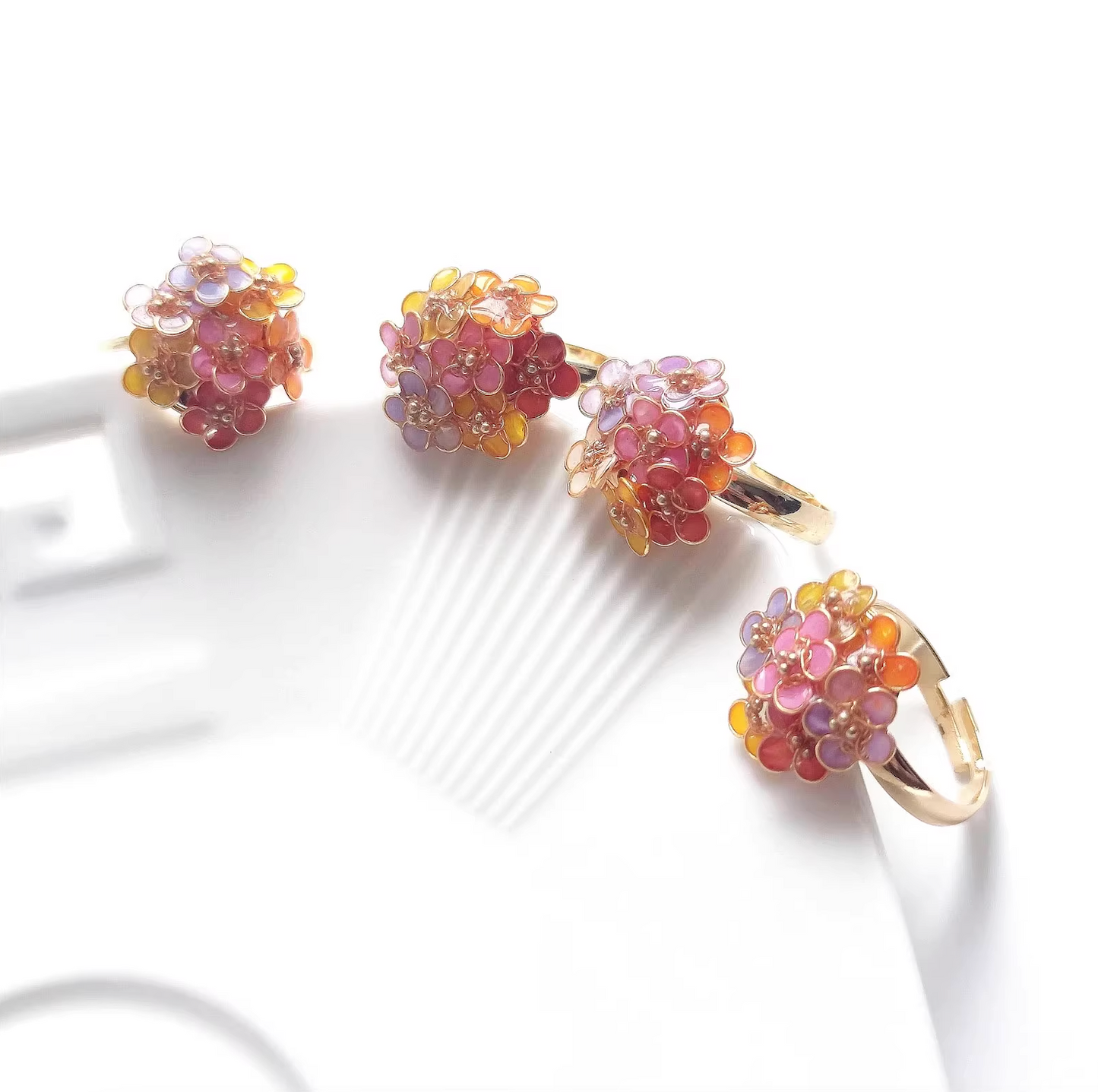 Luxuriant FLowers Ring