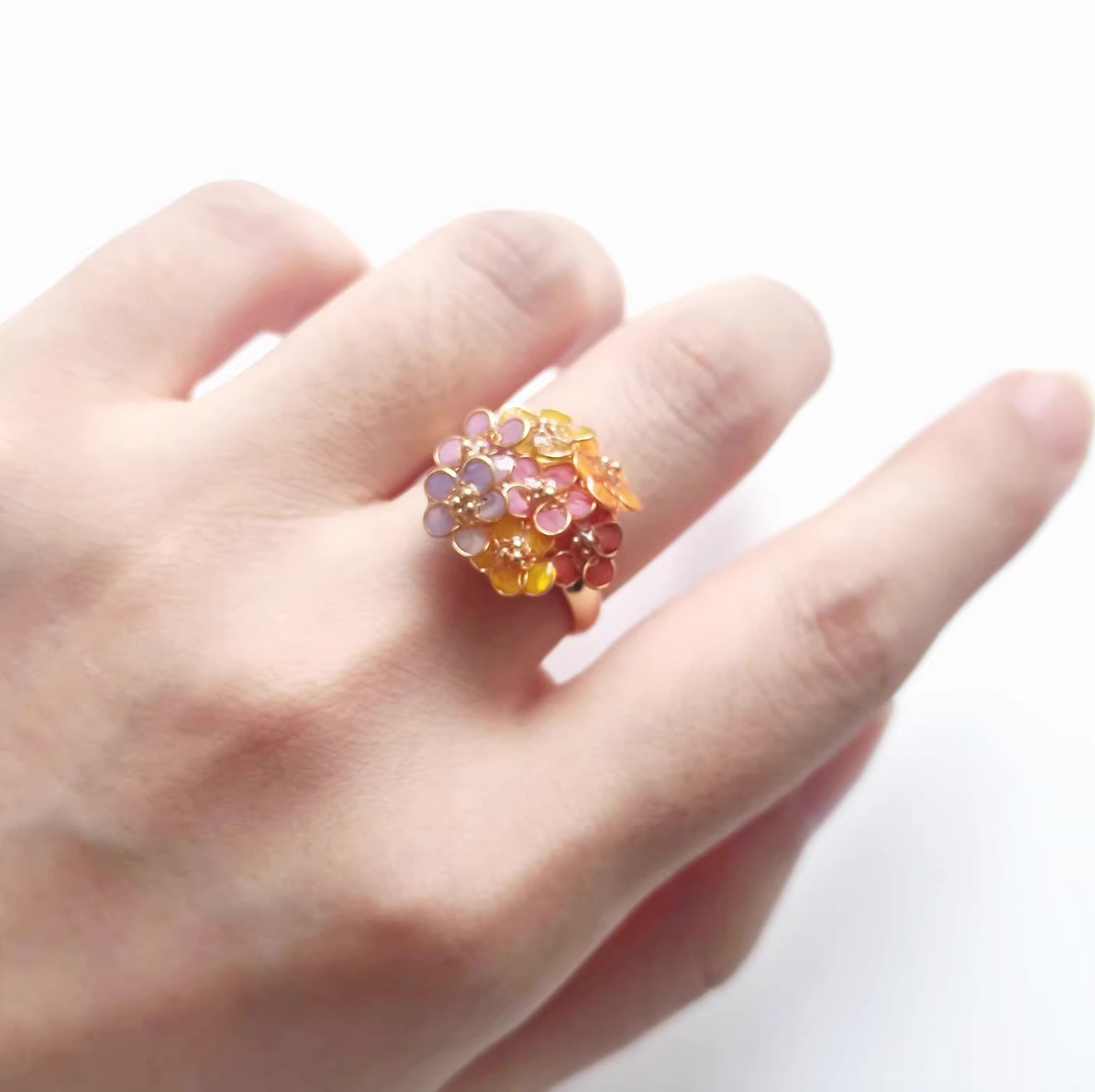 Luxuriant FLowers Ring