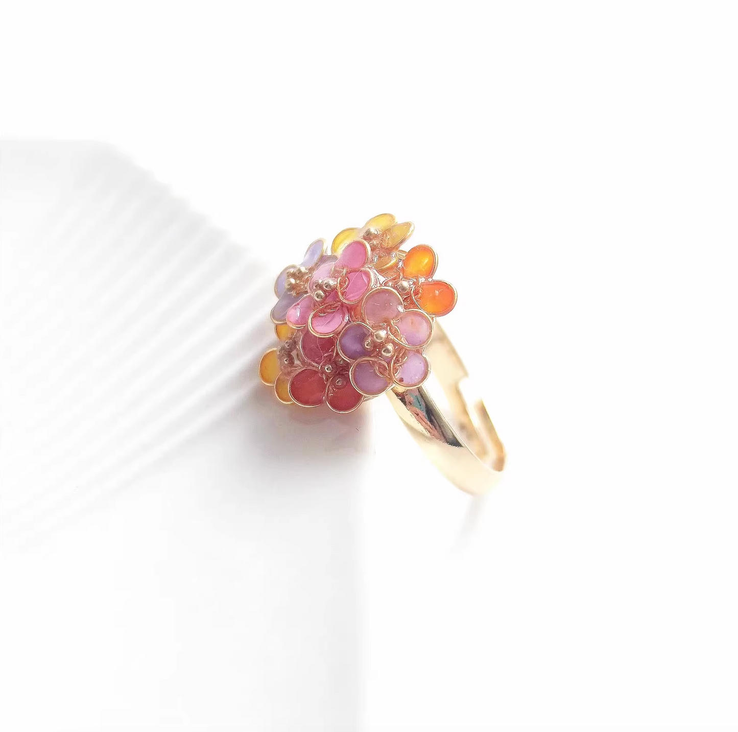 Luxuriant FLowers Ring