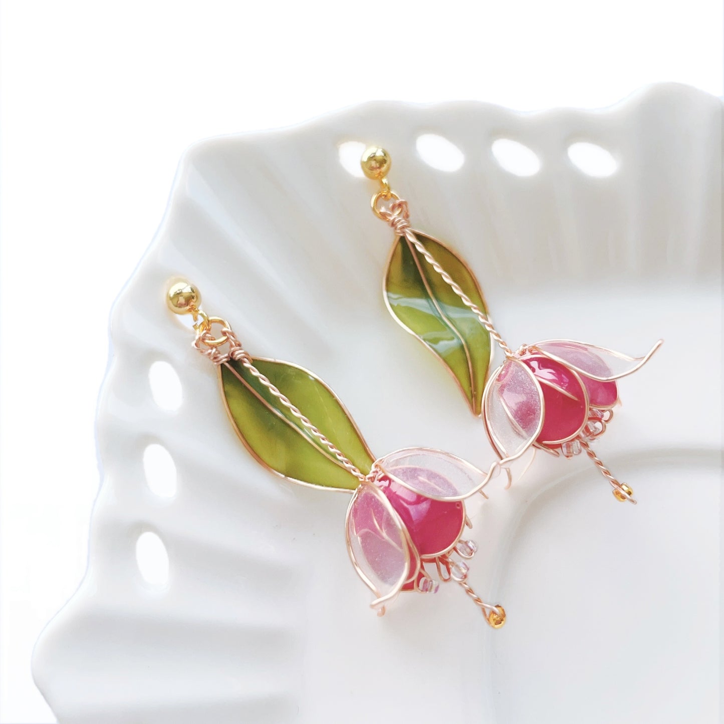 Fuchsia Earrings