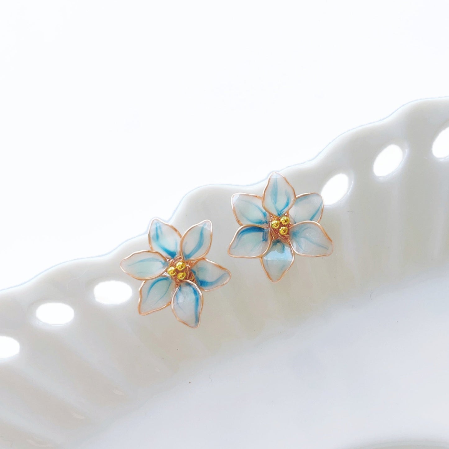 Hyacinth Stud Earrings