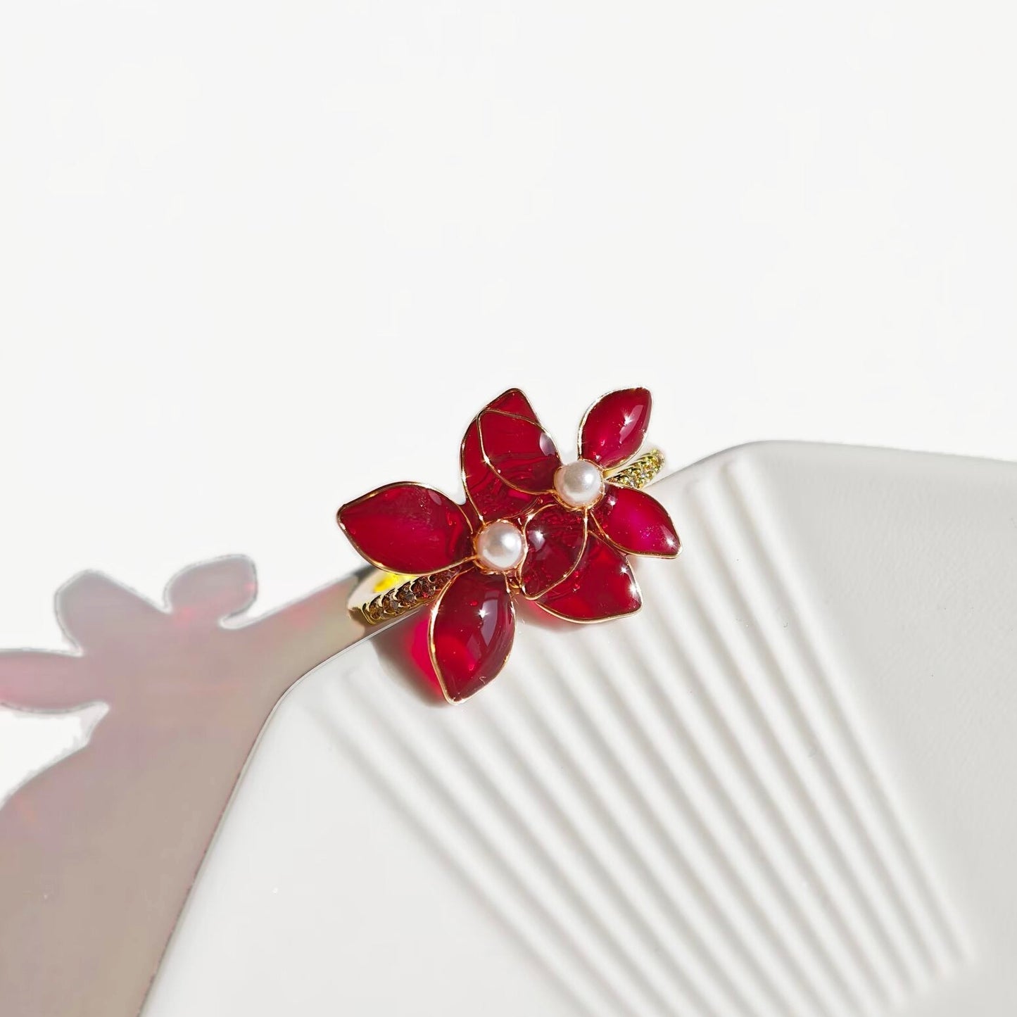 Hydrangea Petals Ring