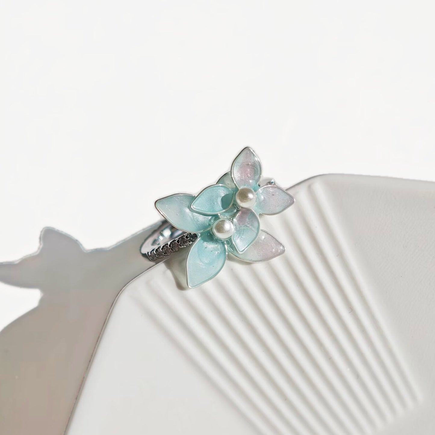 Hydrangea Petals Ring