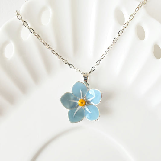 Forgive Me or Not Flower Necklace