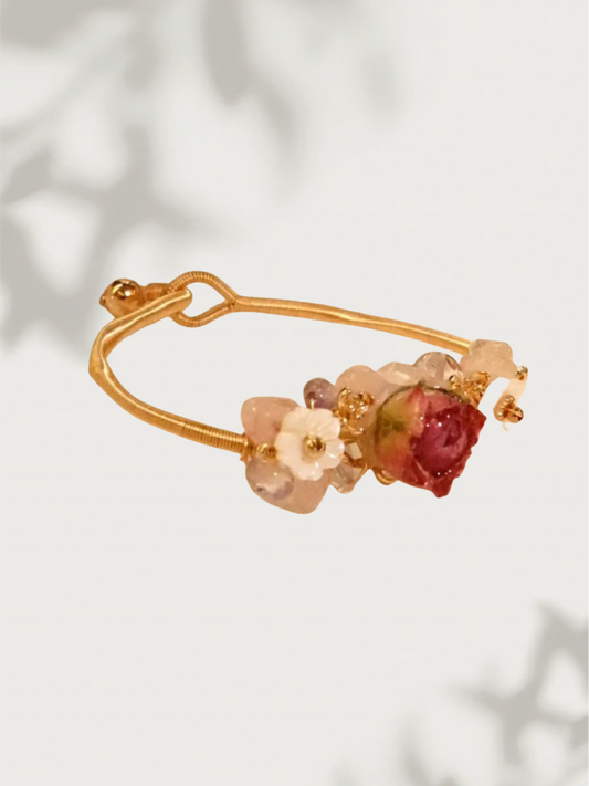 Blossom Rosebud Cooper Bangle