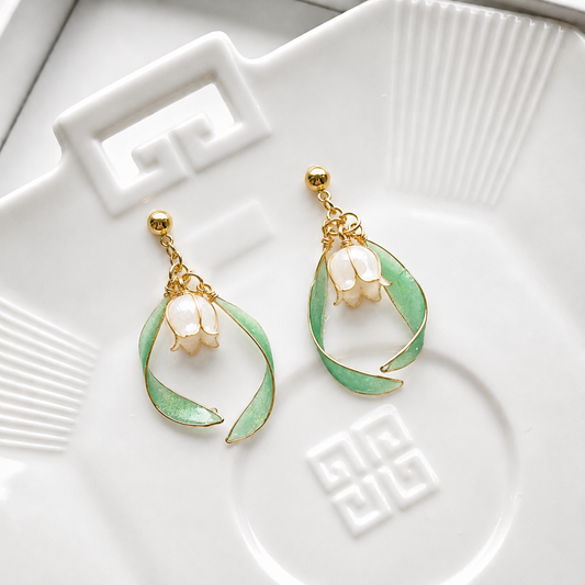 Lily of the Valley Earrings