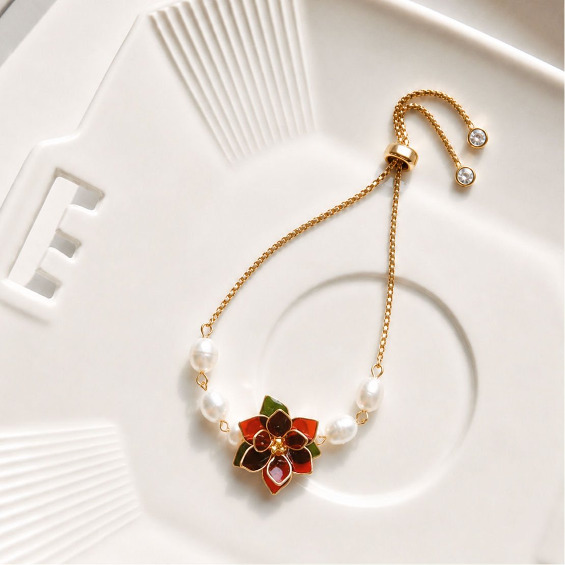Poinsettia Bracelet