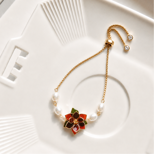 Poinsettia Bracelet
