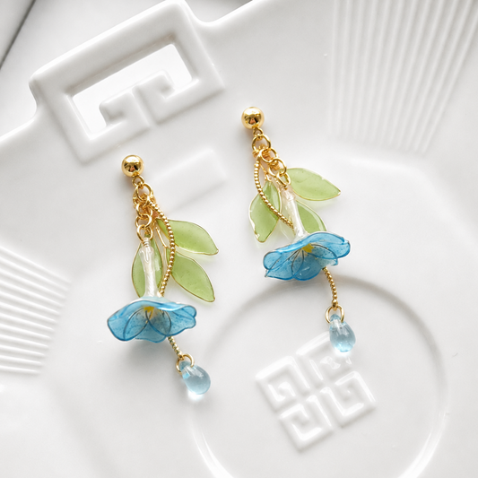 Morning Glory Earrings