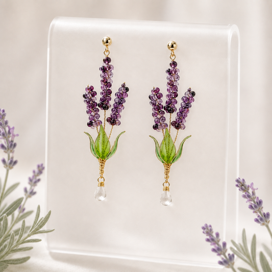 Lavender Earrings