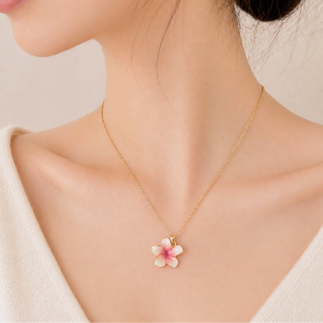 Frangipani Necklace