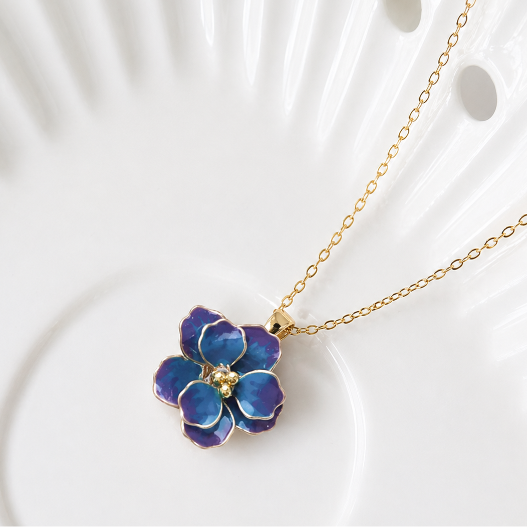 Hibiscus Necklace