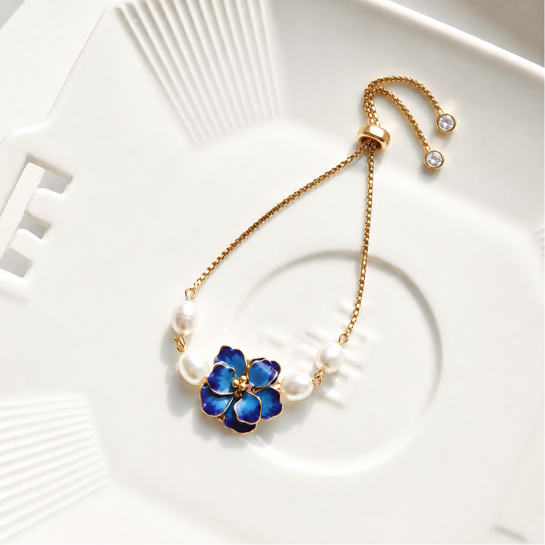 Hibiscus Flower Bracelet