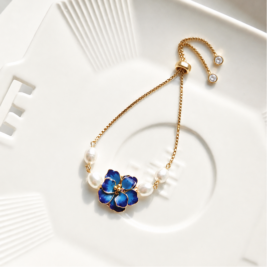 Hibiscus Flower Bracelet