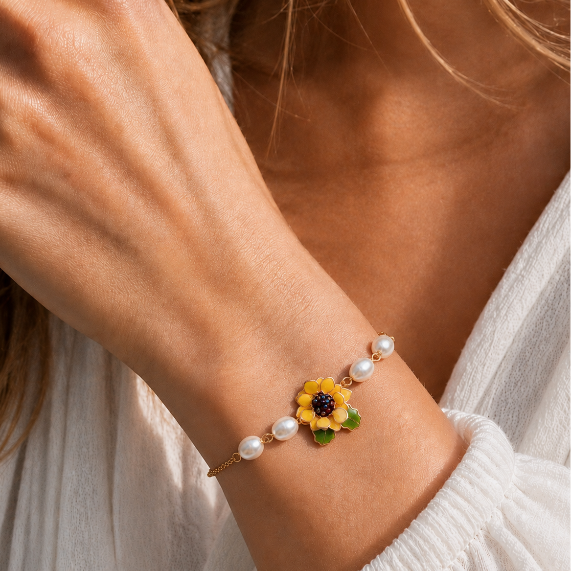 Sunflower Bracelet
