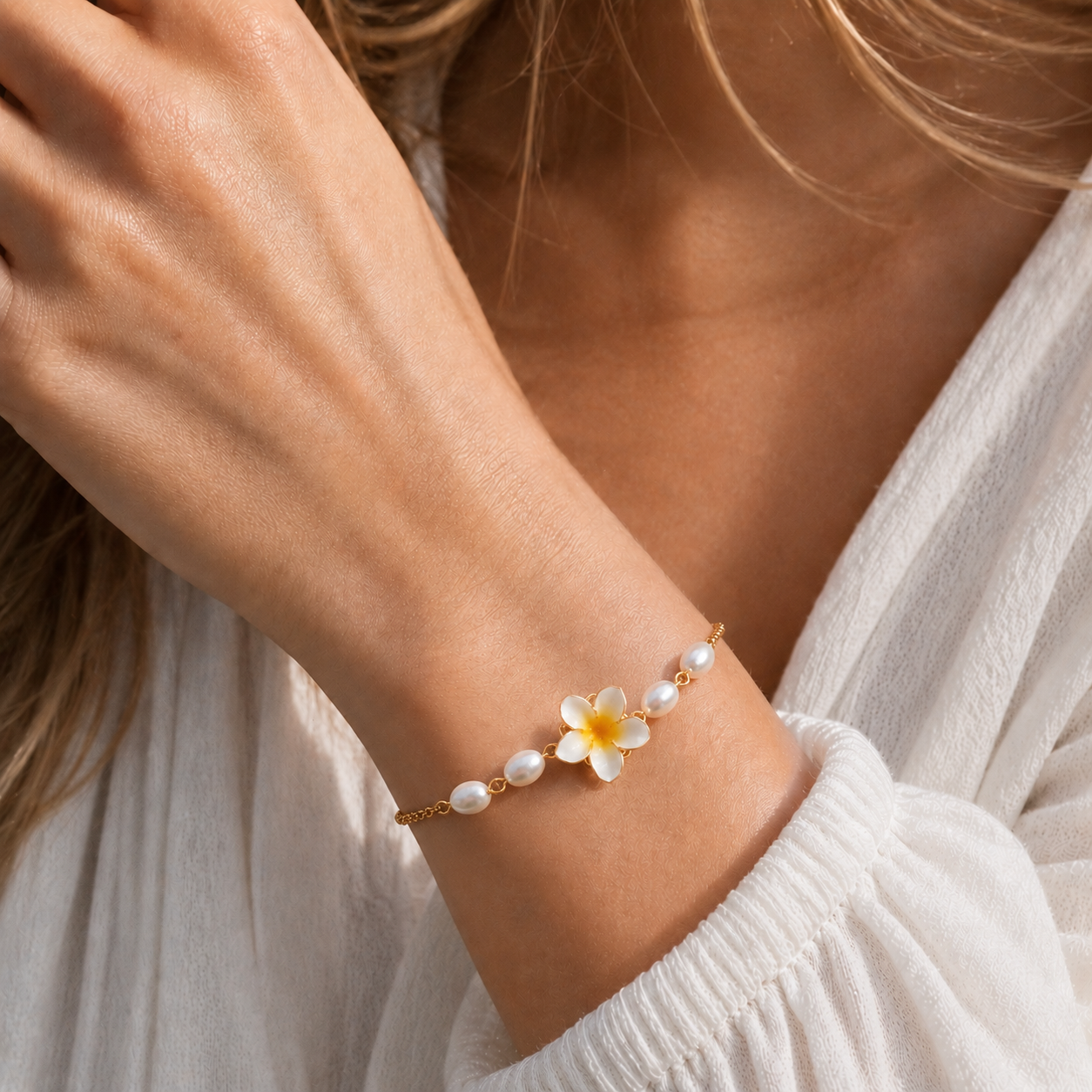 Frangipani Bracelet