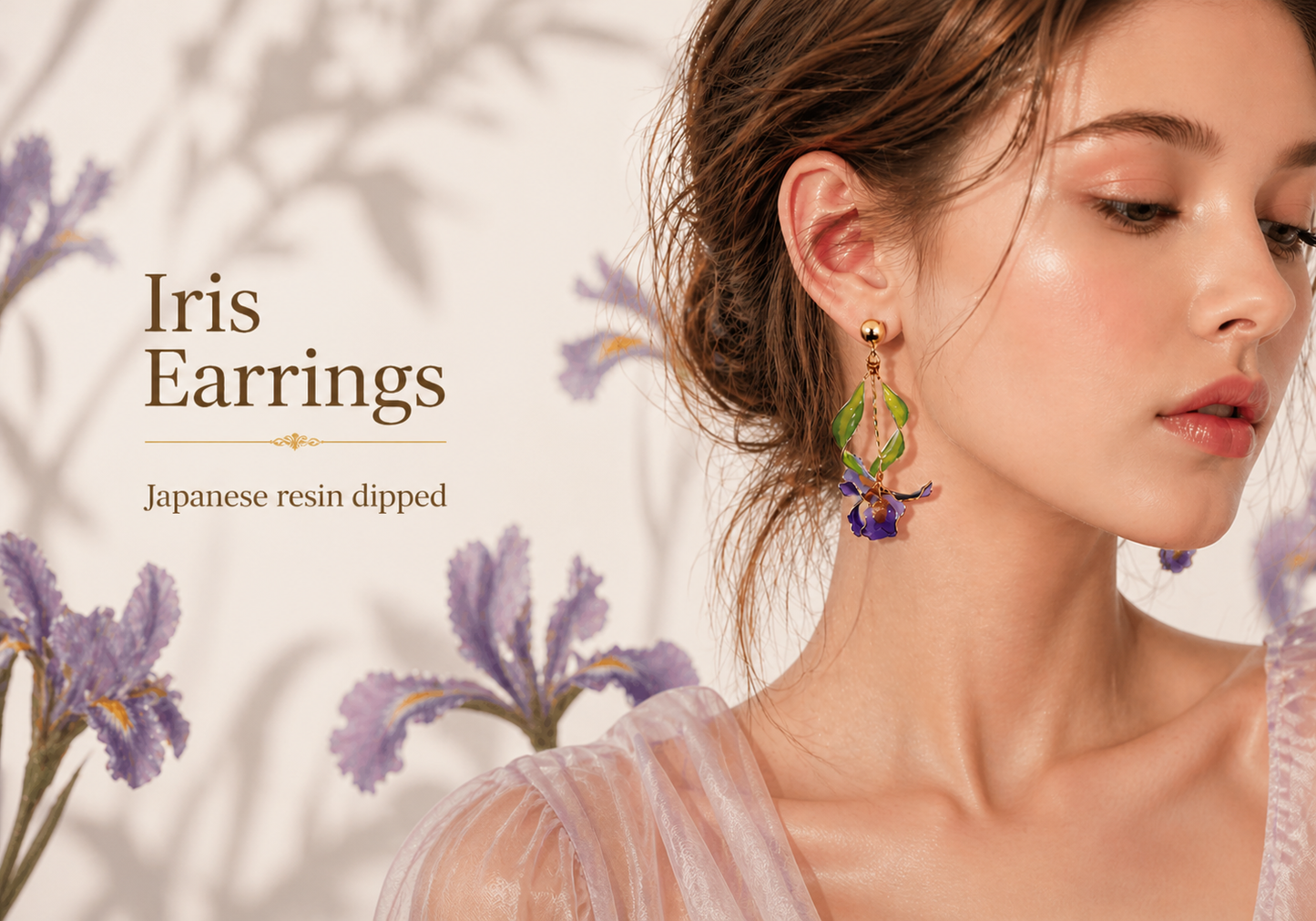 Iris Earrings