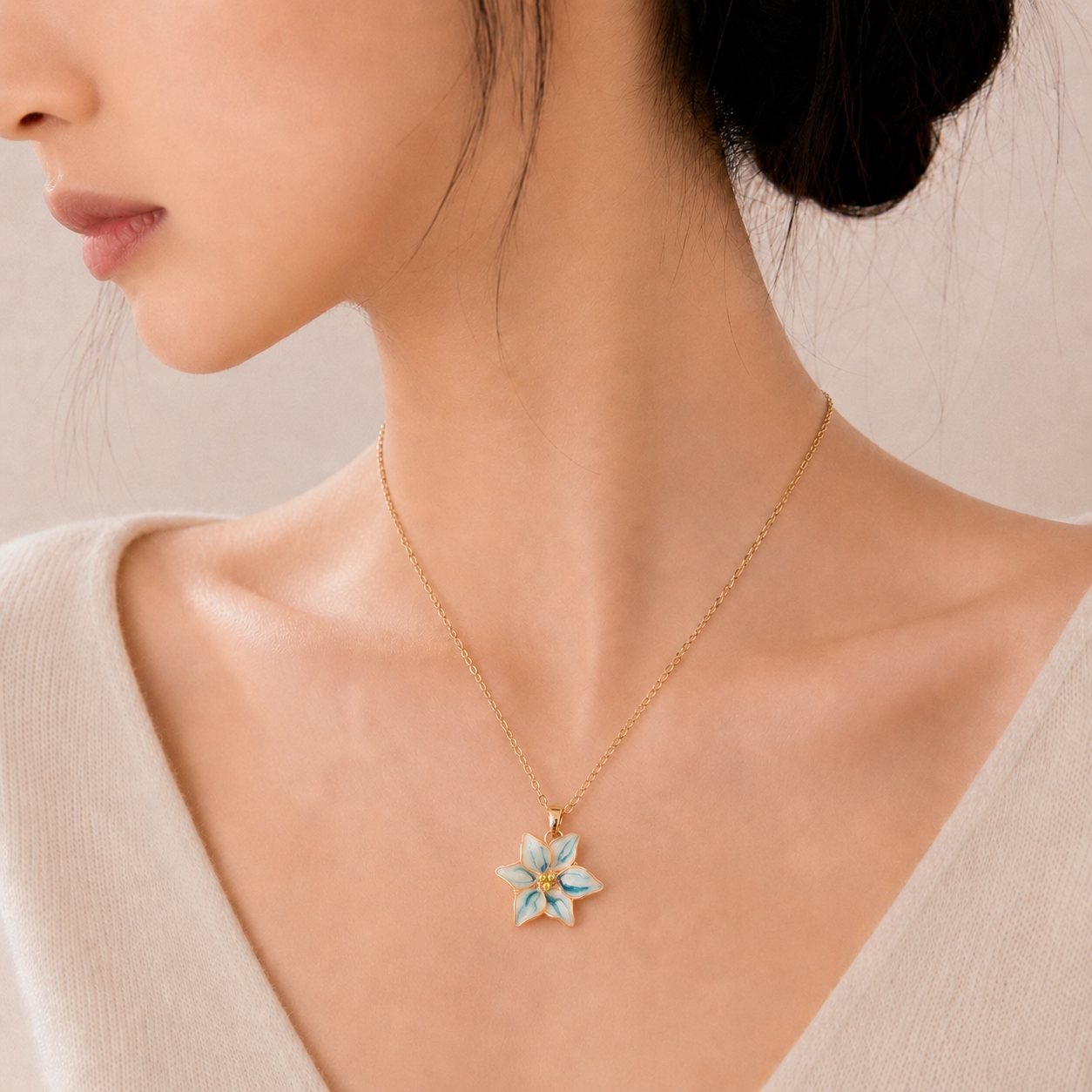 Hyacinth Necklace