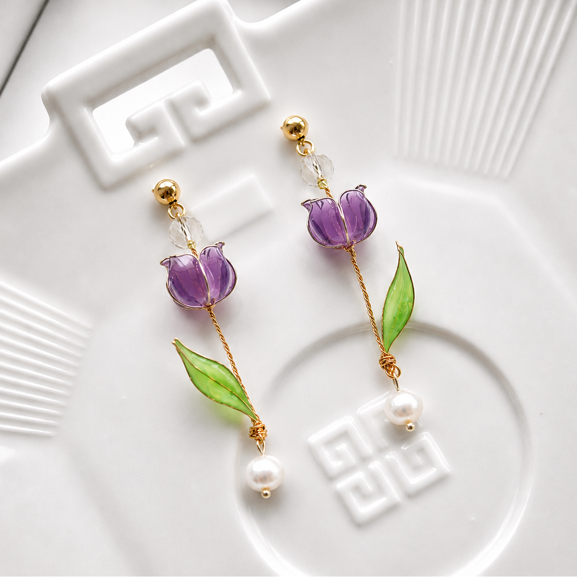 Tulip Earrings