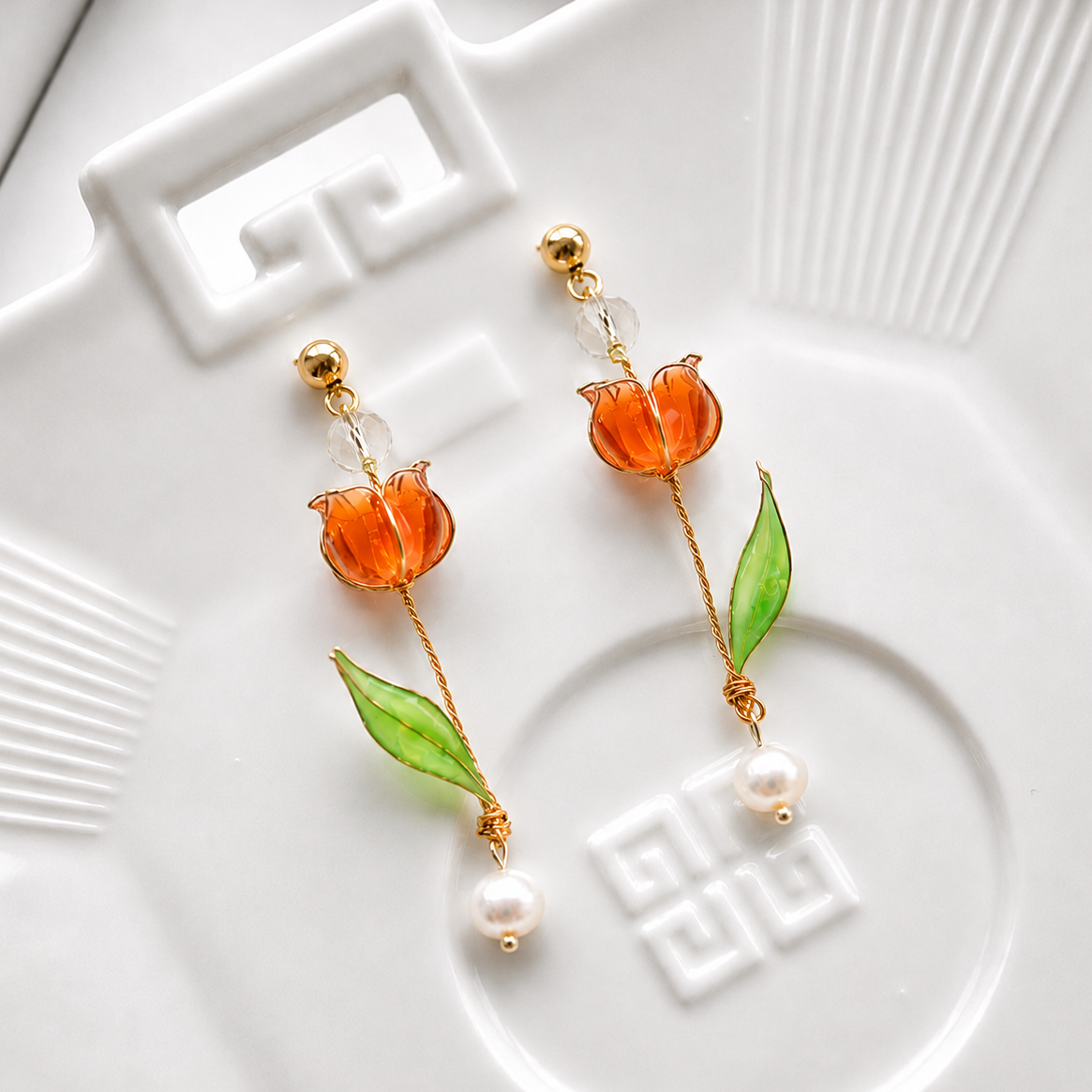 Tulip Earrings