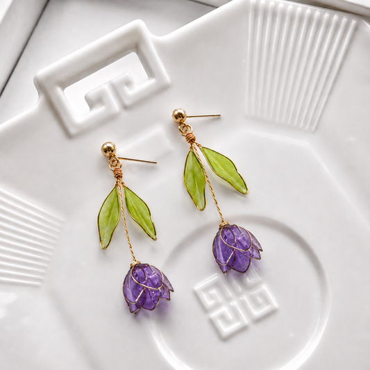 Tulip Upside Down Earrings