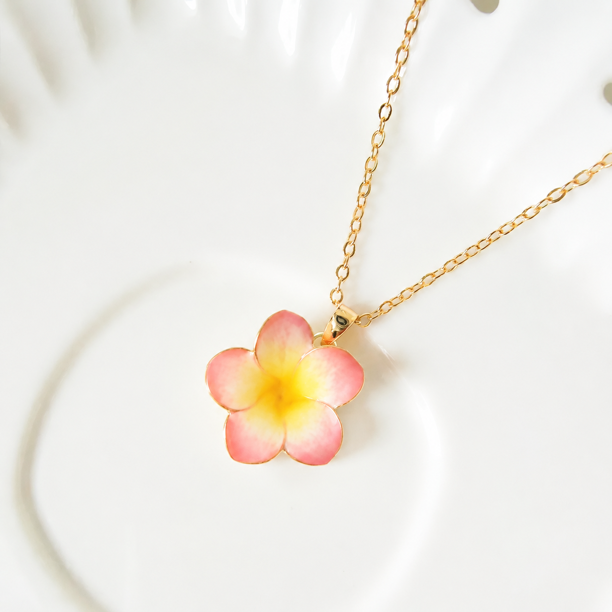 Frangipani Necklace