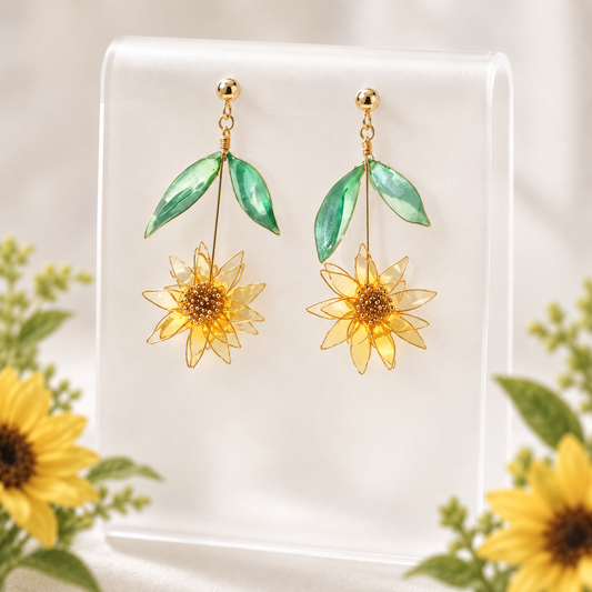 Sunflower Earrings