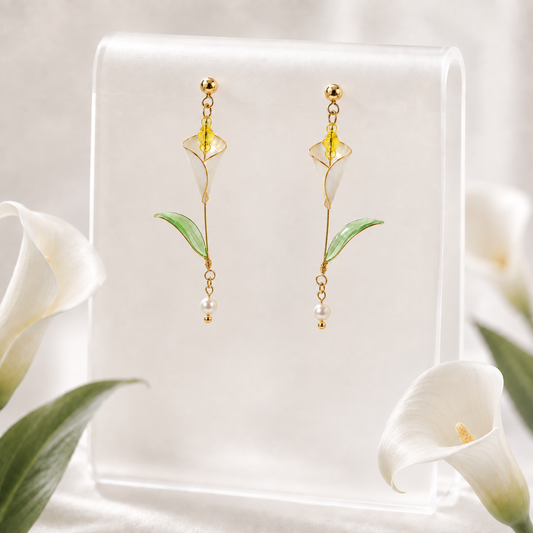 Calla lily Earrings