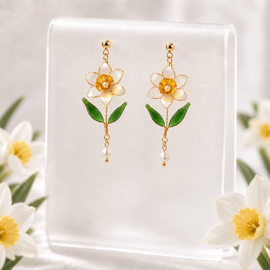 Daffodil Earrings