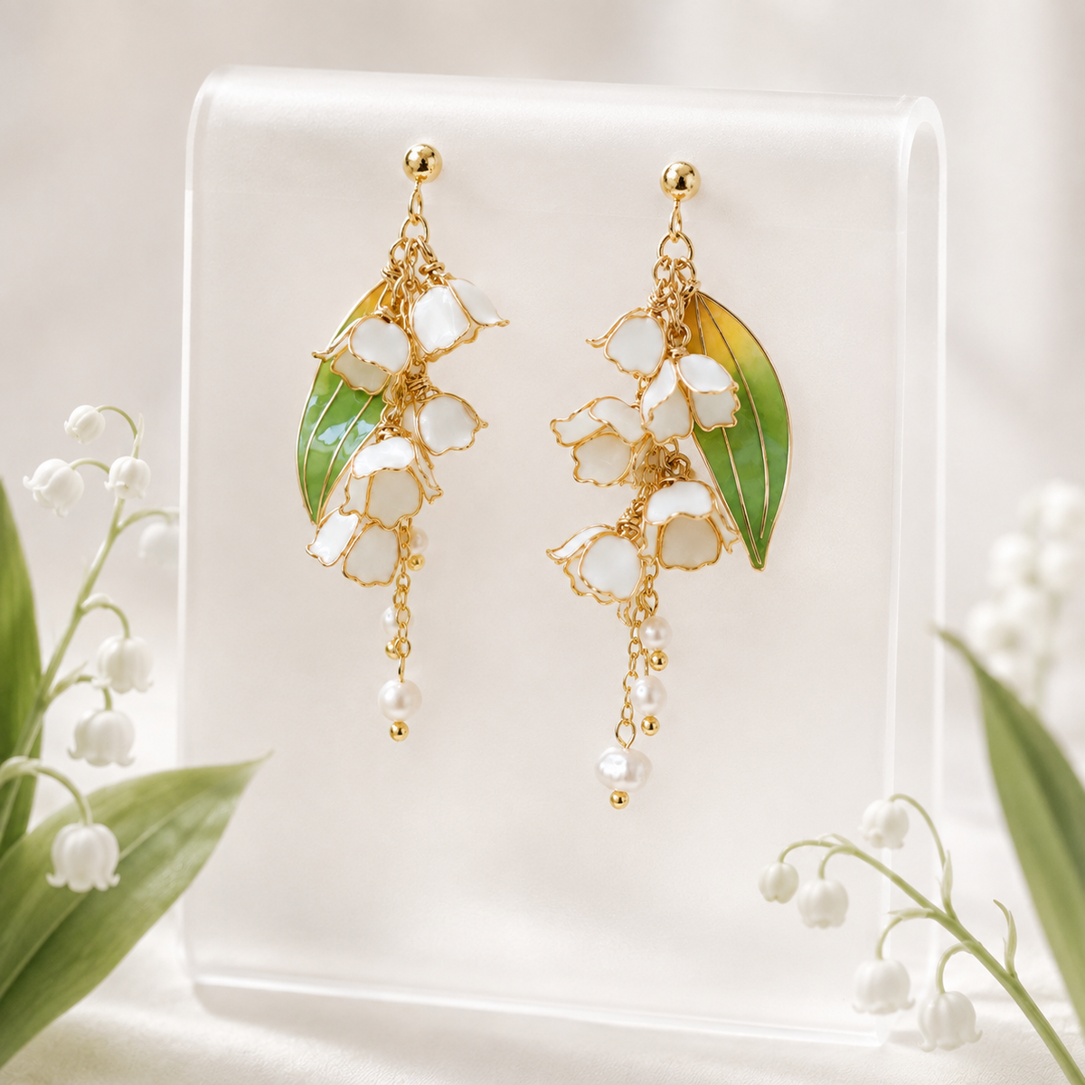 Lily of The Valley Earrings