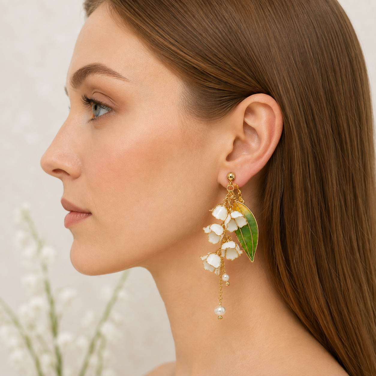 Lily of The Valley Earrings