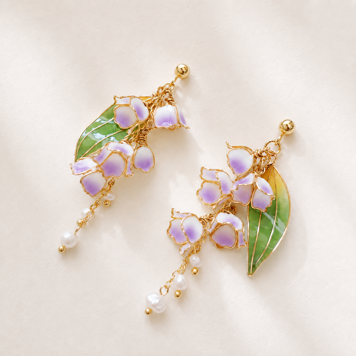 Lily of The Valley Earrings