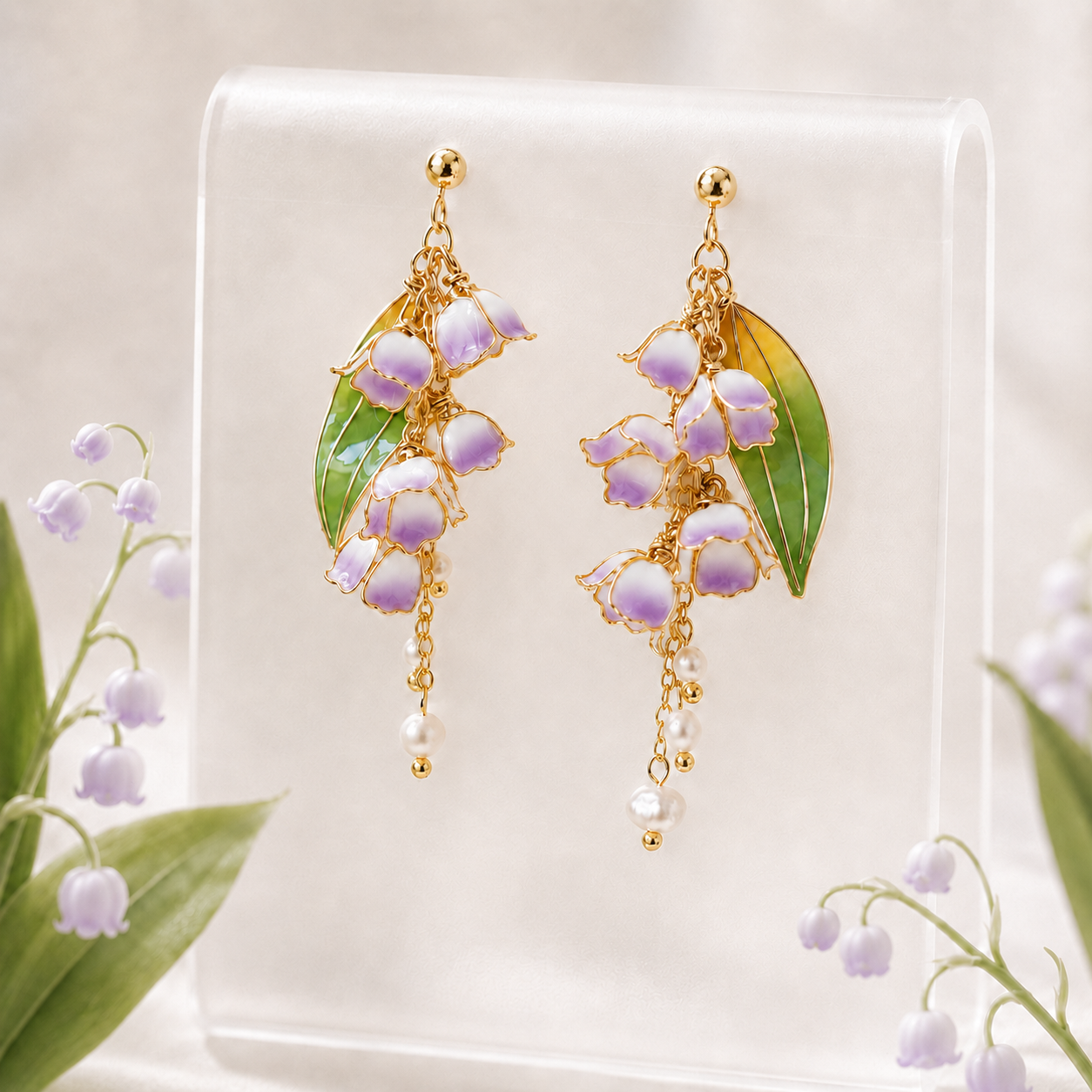 Lily of The Valley Earrings