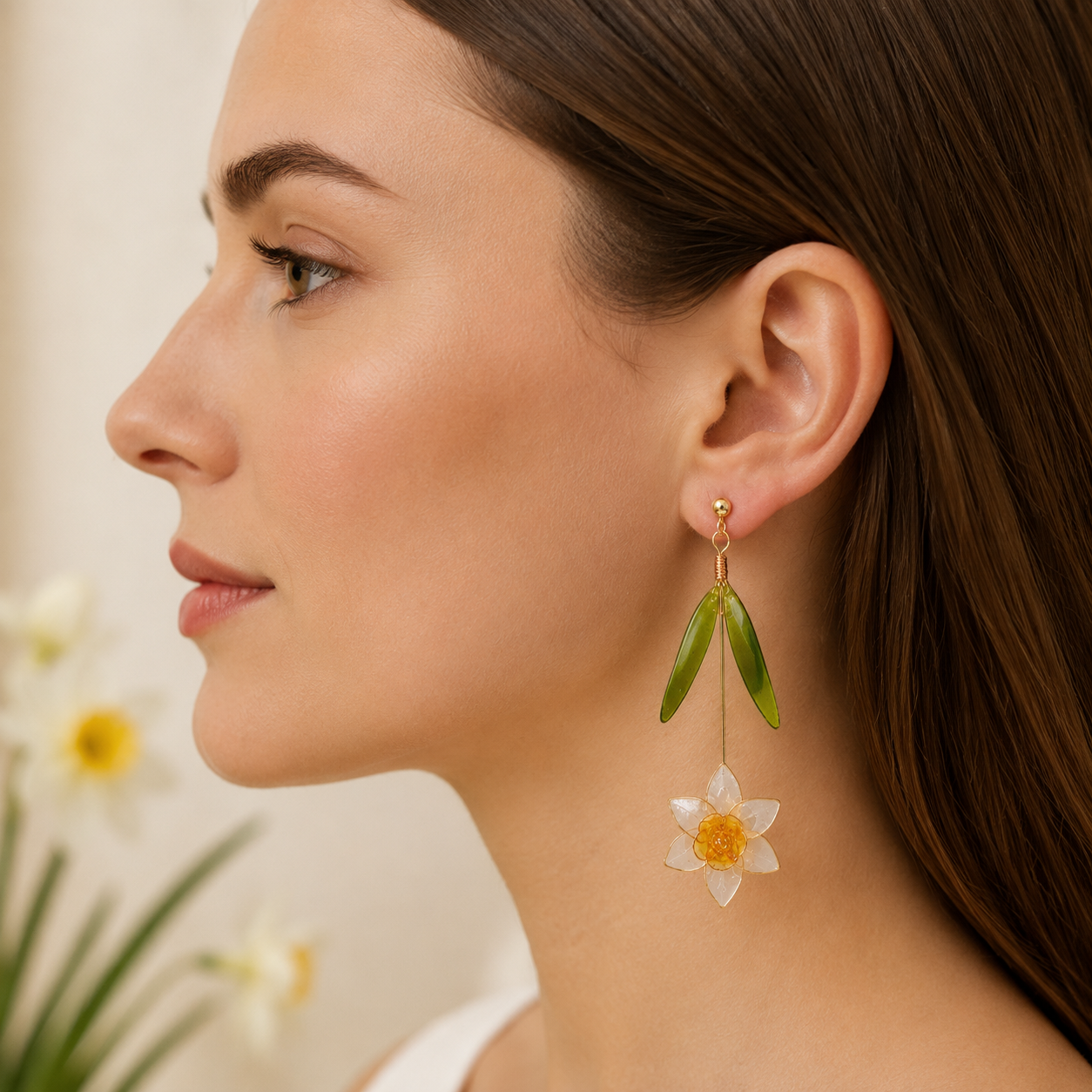 Daffodil Earrings