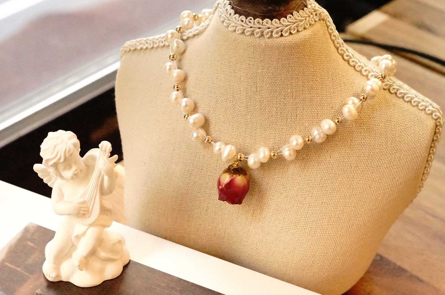 Freshwater Pearl Dual Wrapped Necklace