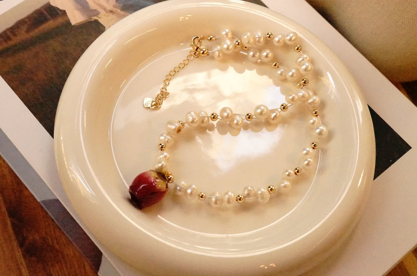 Freshwater Pearl Dual Wrapped Necklace