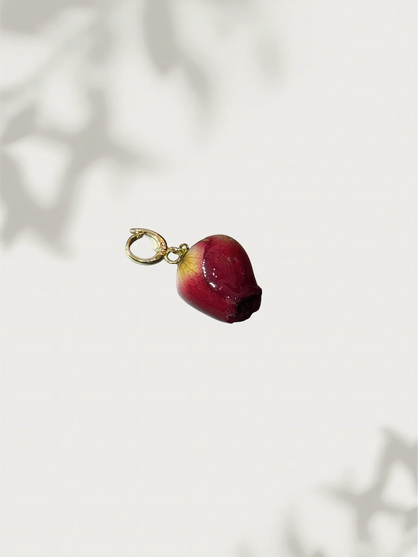 Single Rose Charm